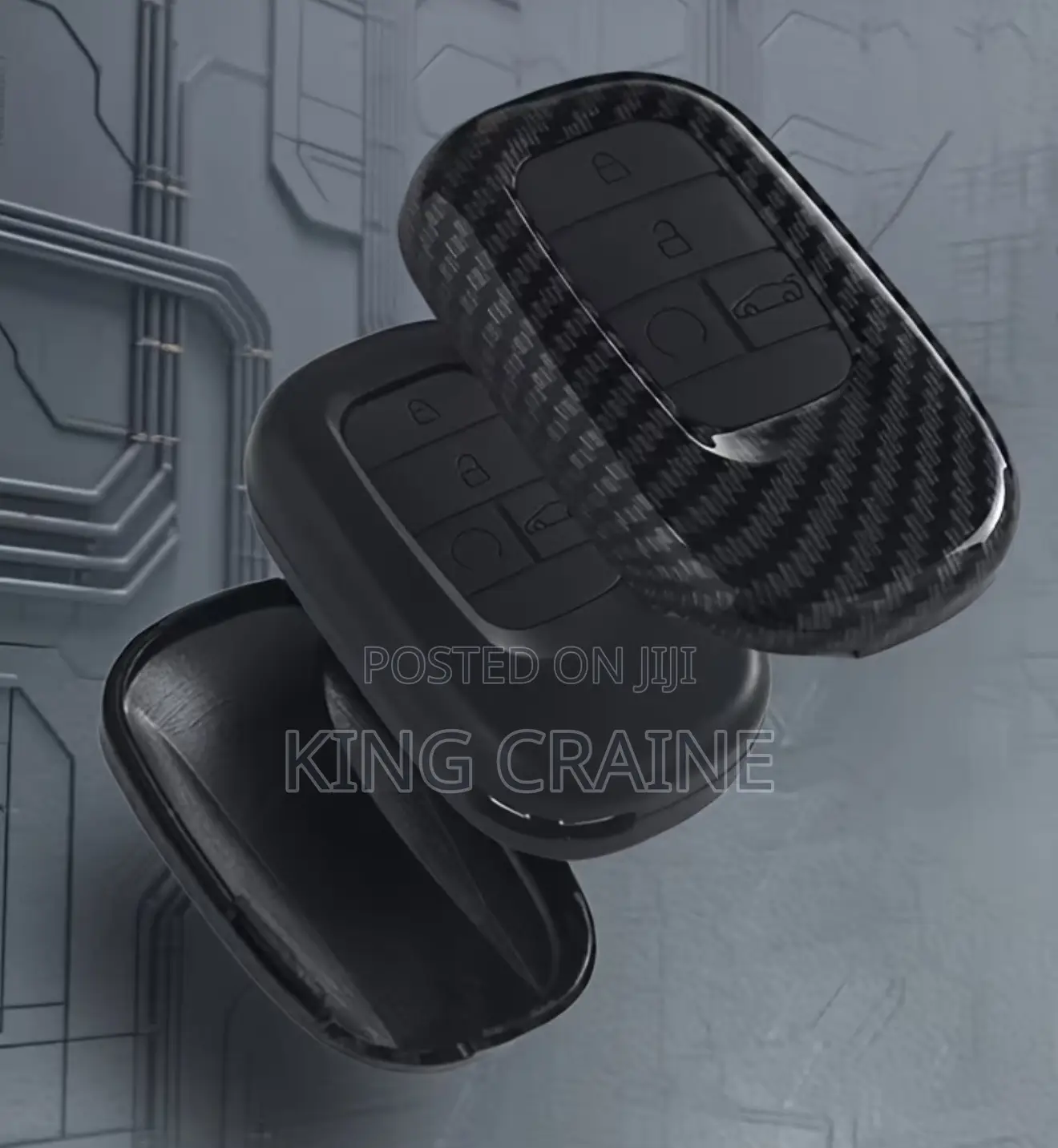 Carbon Fiber Key Cover for Honda Cars (2021-2023)