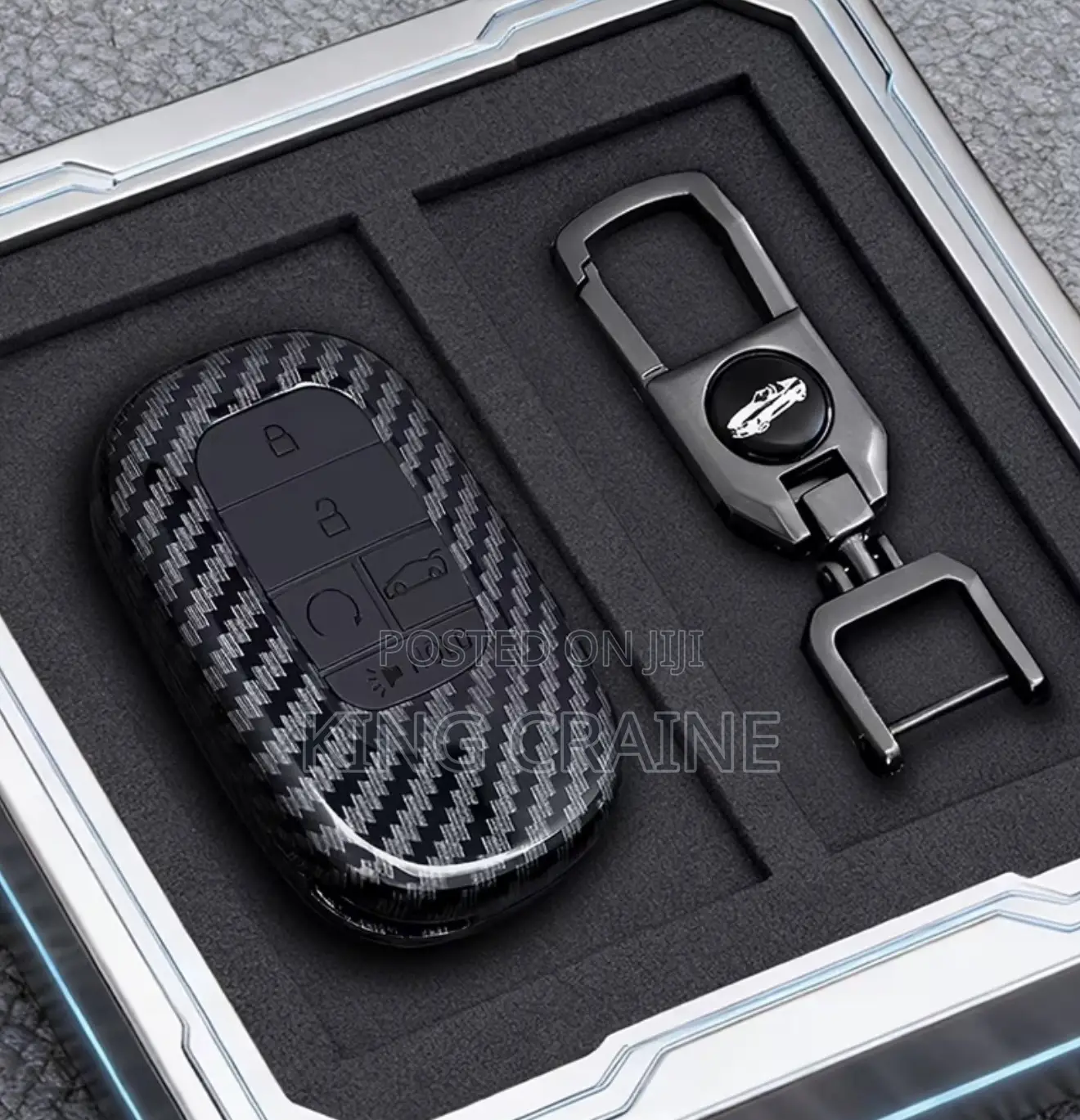 Carbon Fiber Key Cover for Honda Cars (2021-2023)