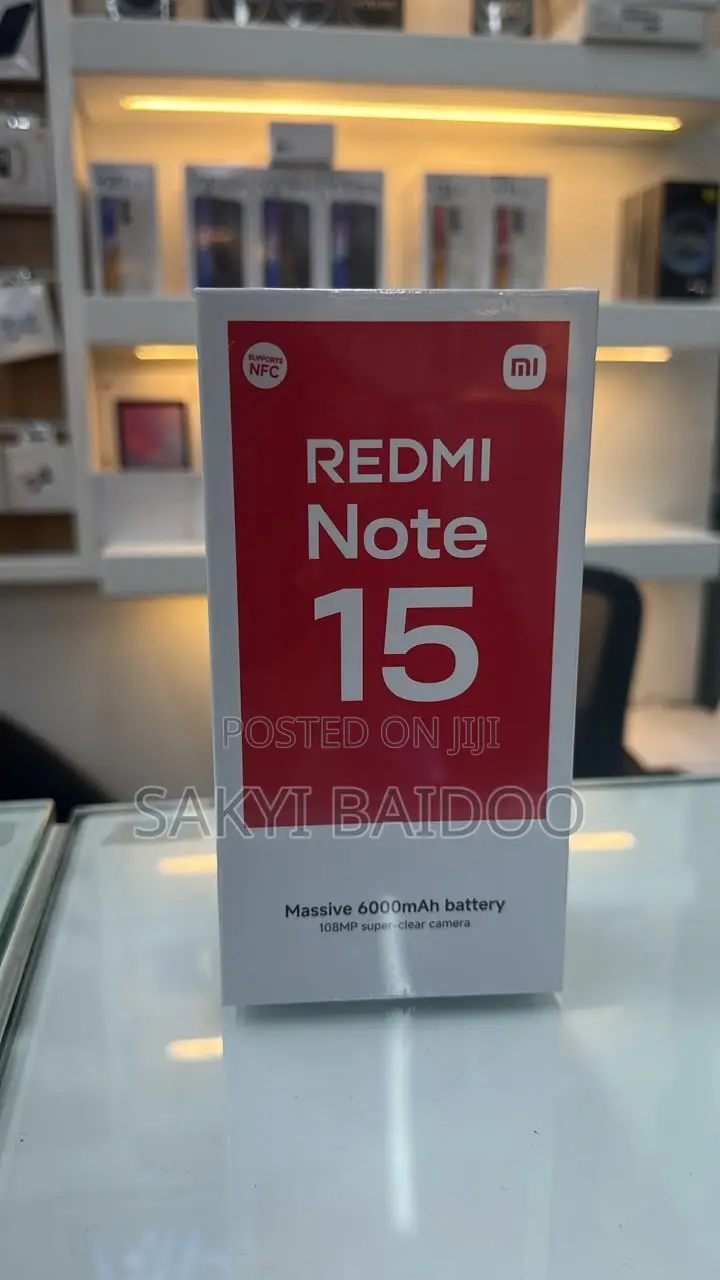 New Xiaomi Redmi Note 15 Pro 256 GB Black