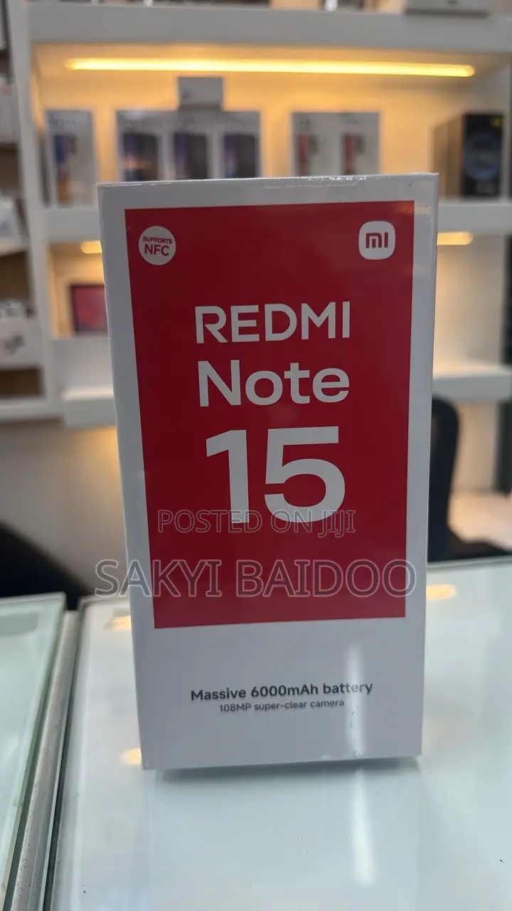 New Xiaomi Redmi Note 15 Pro 256 GB Black