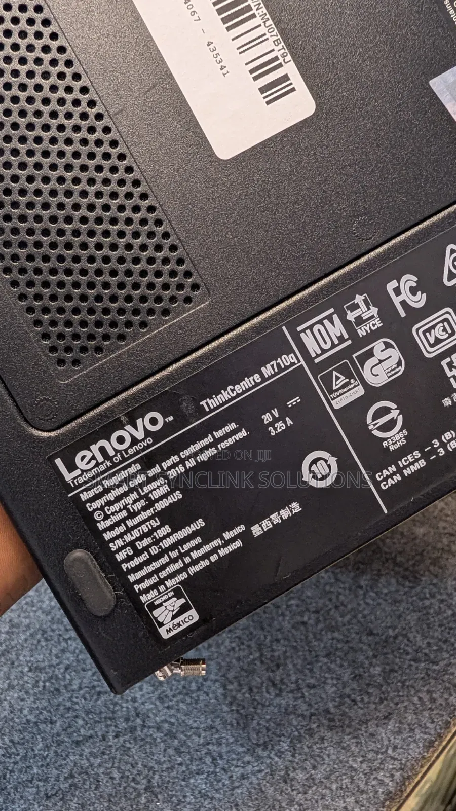 Lenovo ThinkCentre M710 Tiny 8GB Intel Core i5 SSD 256GB