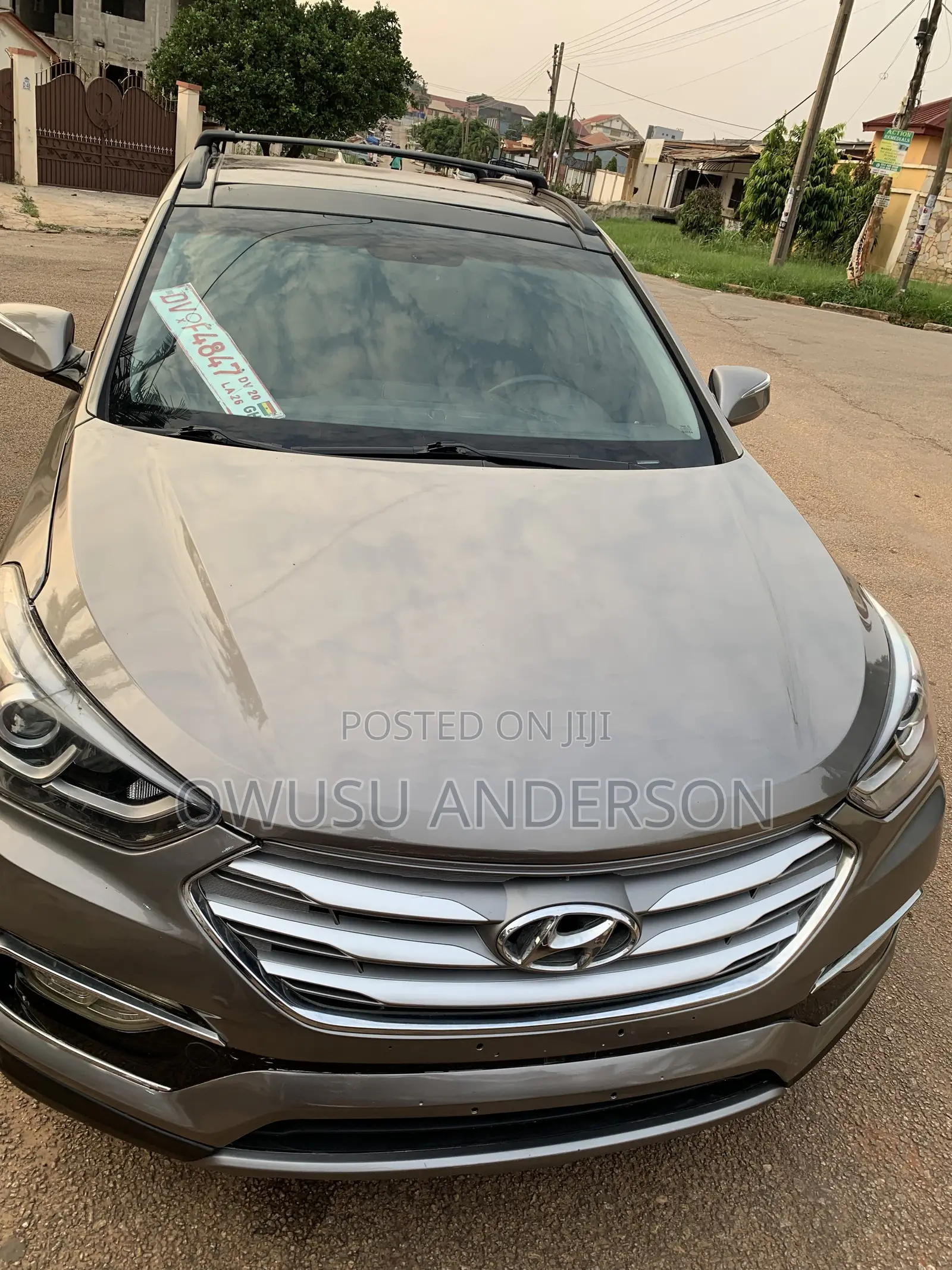 Hyundai Santa Fe 2017 Brown