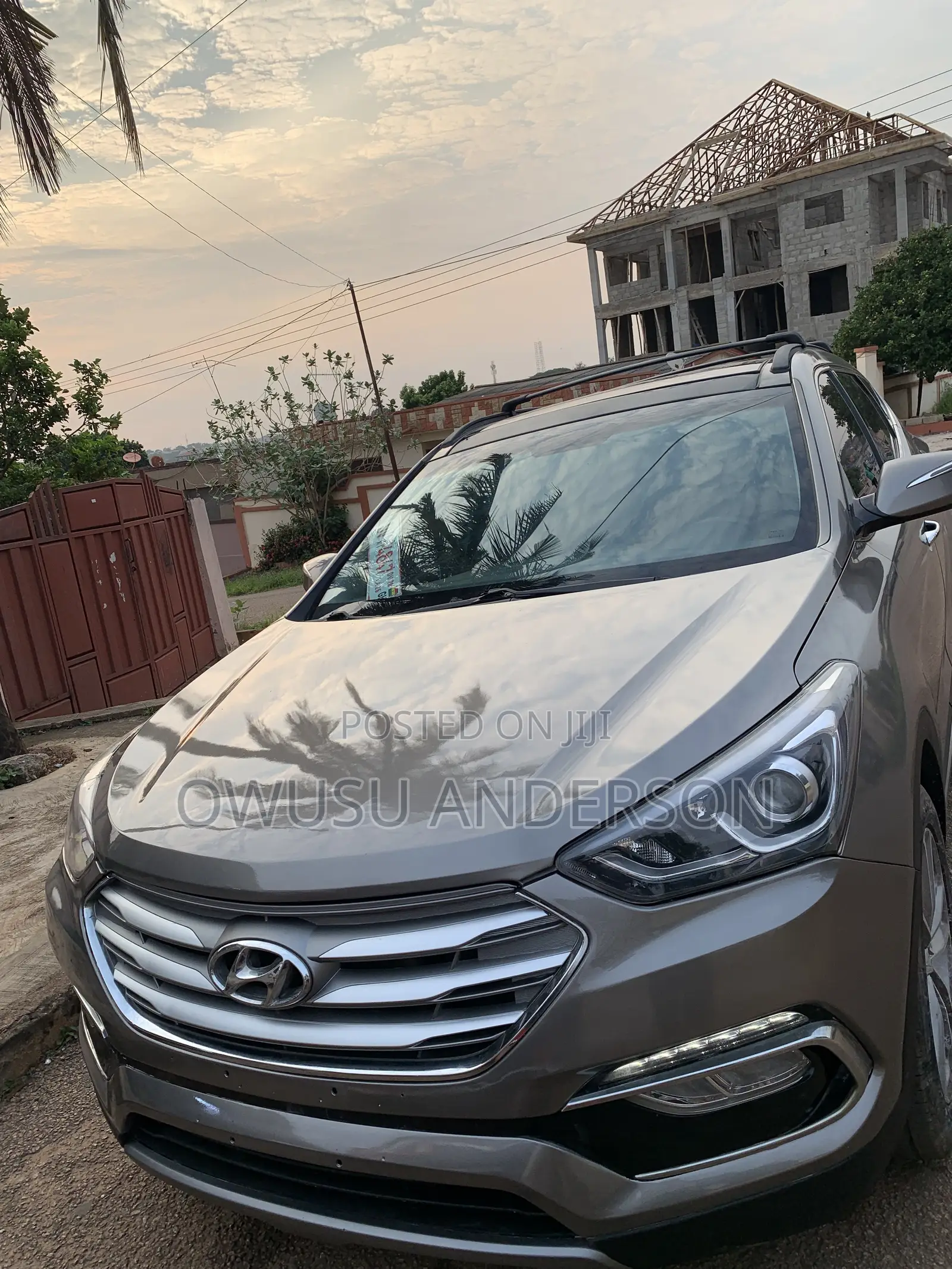 Hyundai Santa Fe 2017 Brown