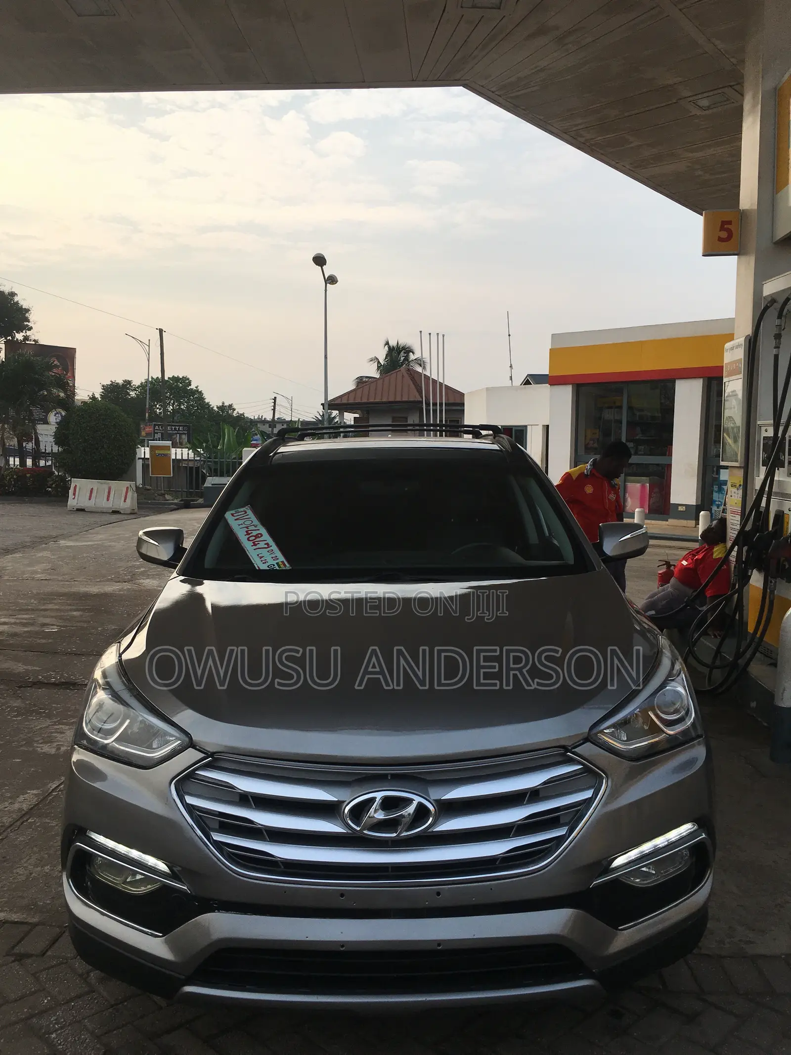 Hyundai Santa Fe 2017 Brown