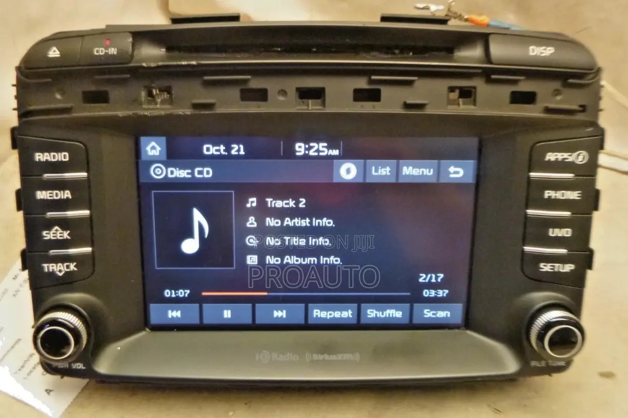 16 17 18 Kia Sorento Radio Cd Player