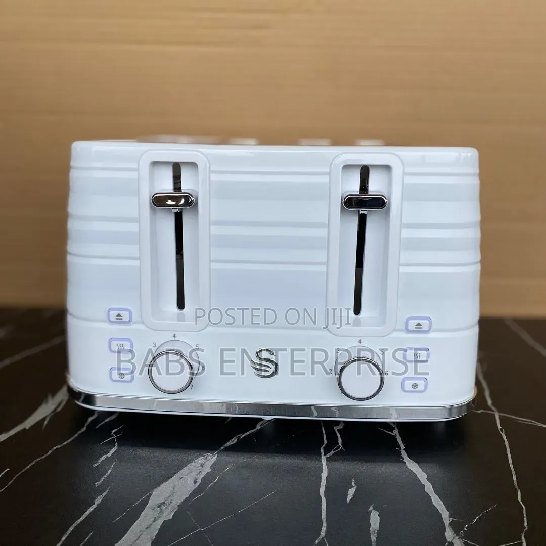 Swan Symphony Black Toaster - 4 Slice