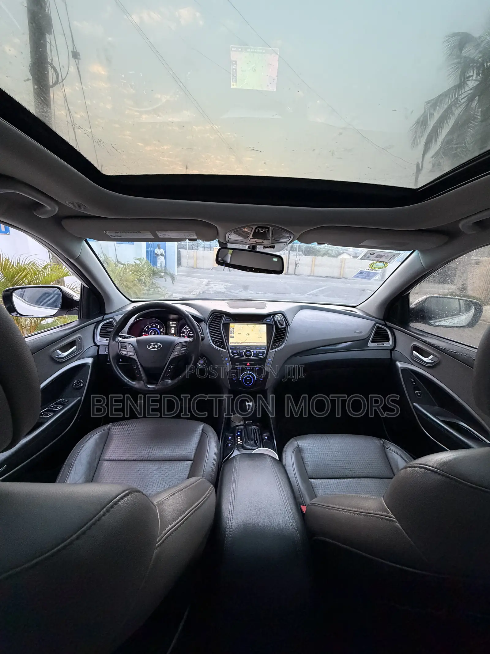 Hyundai Santa Fe SE AWD 2016 White