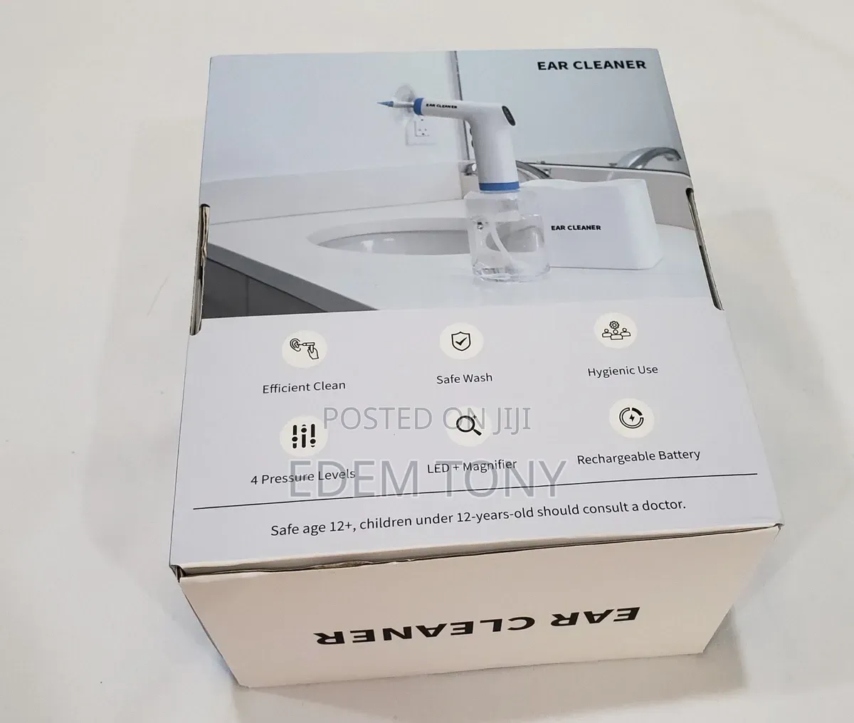 Electric Ear Wax Removal Cleaning Kit :Rechargeable Irrigation System