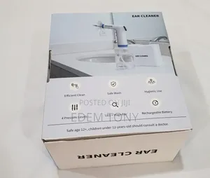 Electric Ear Wax Removal Cleaning Kit :Rechargeable Irrigation System