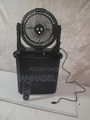Portable Chargeable Anion Mist Mist Fan With Decorative Lights