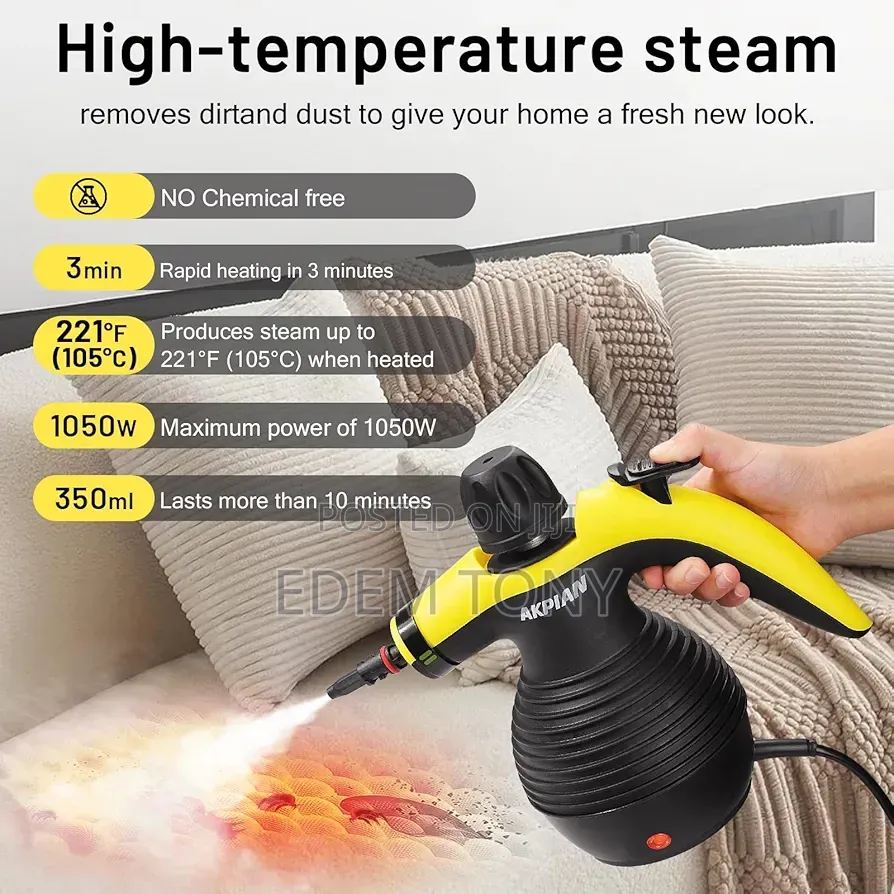 AKPIAN Handheld Steam Cleaner