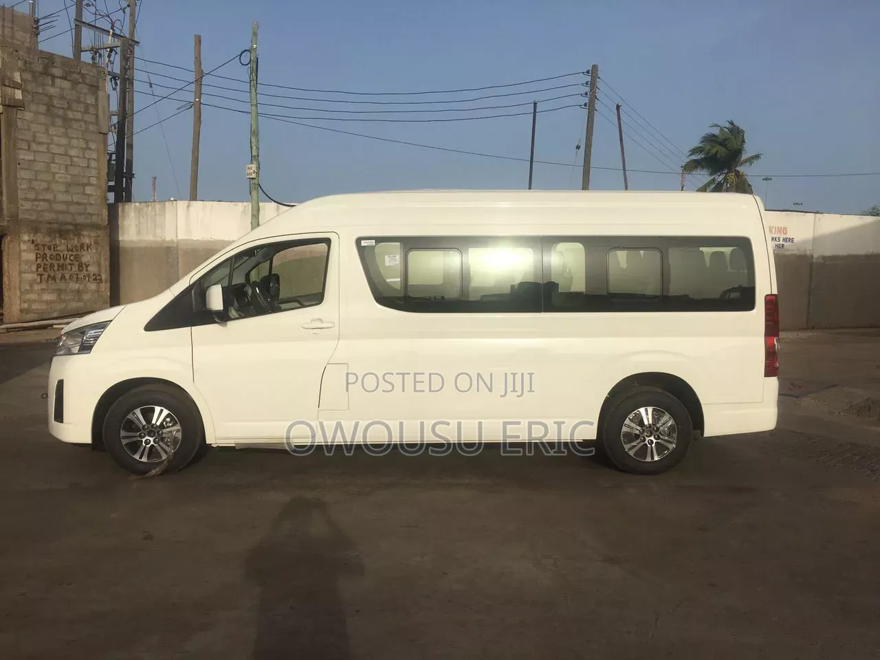 New Toyota HiAce 2024 White
