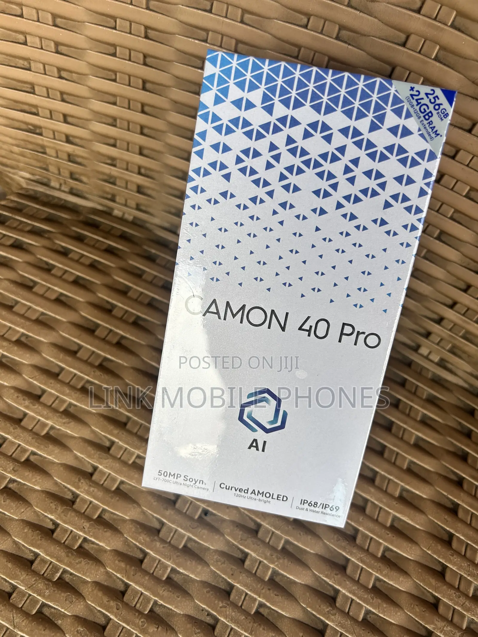 New Tecno Camon 40 Pro 5G 256 GB Gray