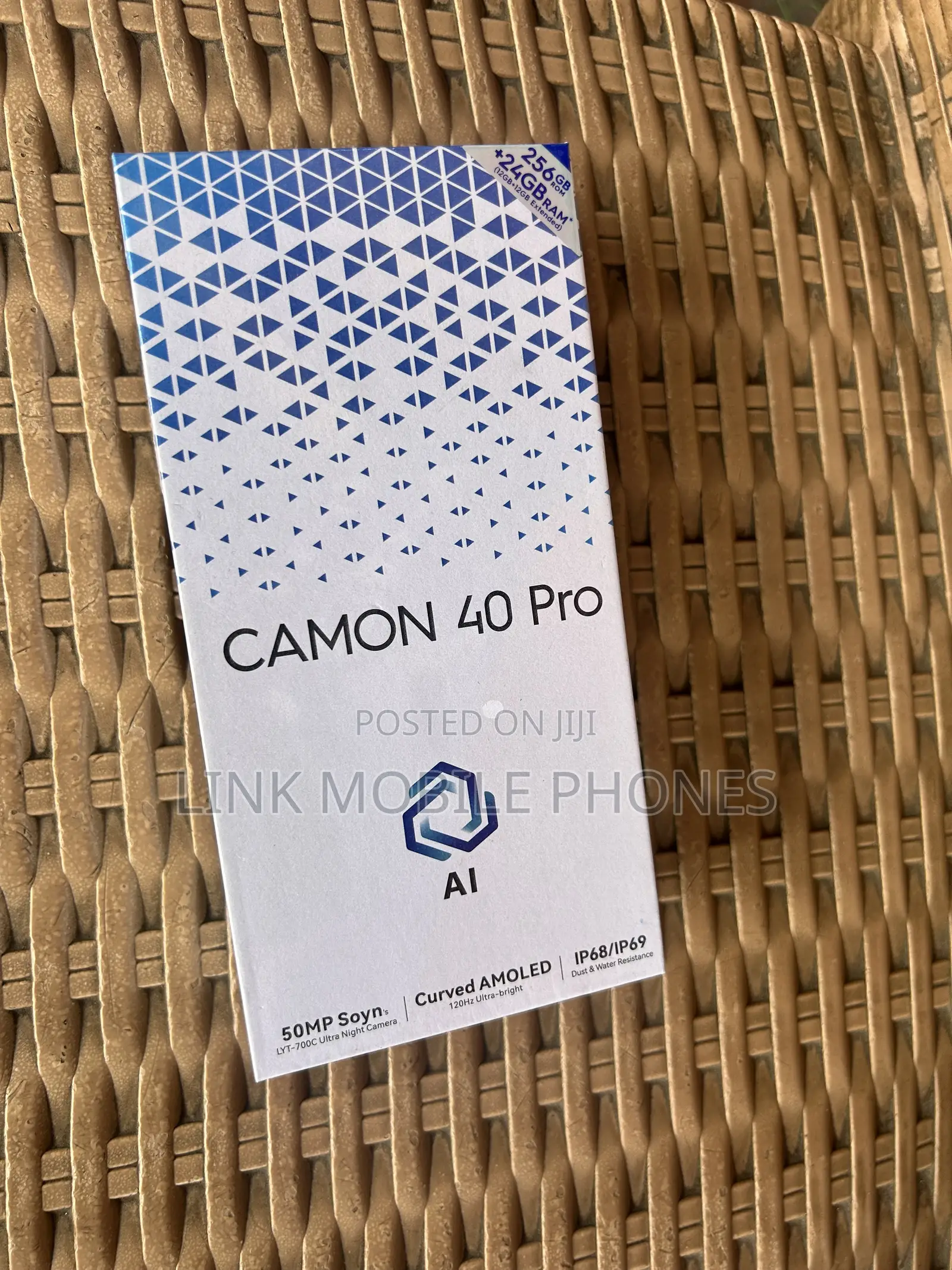 New Tecno Camon 40 Pro 5G 256 GB Gray
