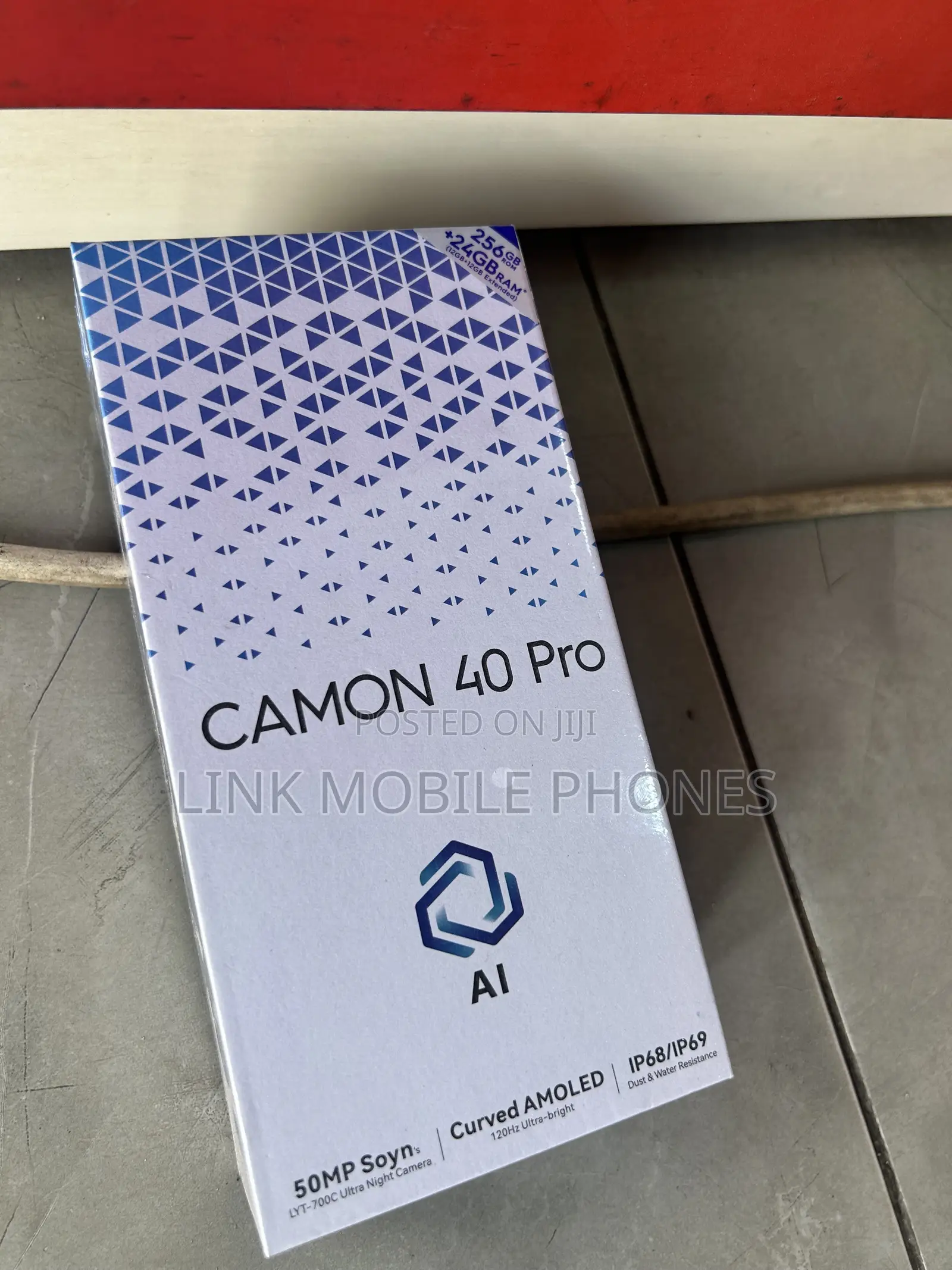 New Tecno Camon 40 Pro 5G 256 GB Gray