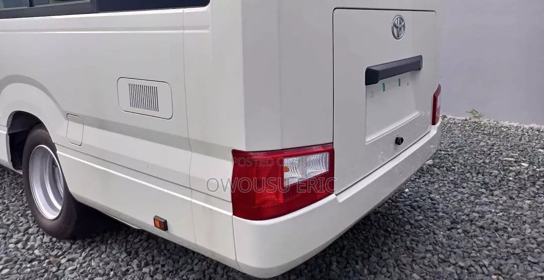 New Toyota Coaster 2022 White