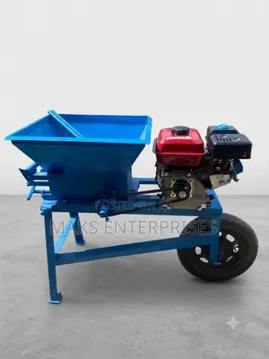 Grating Milling Machine With an Engine