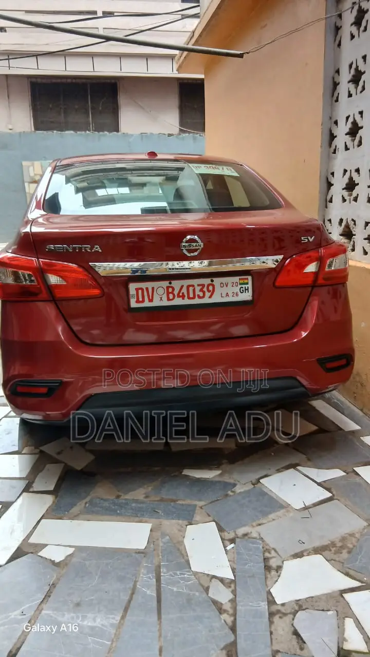Nissan Sentra SV 2017 Red