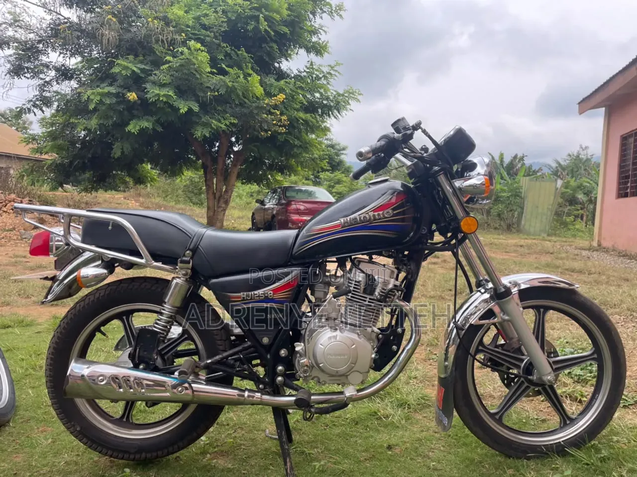 Haojue HJ125-8K 2025 Black