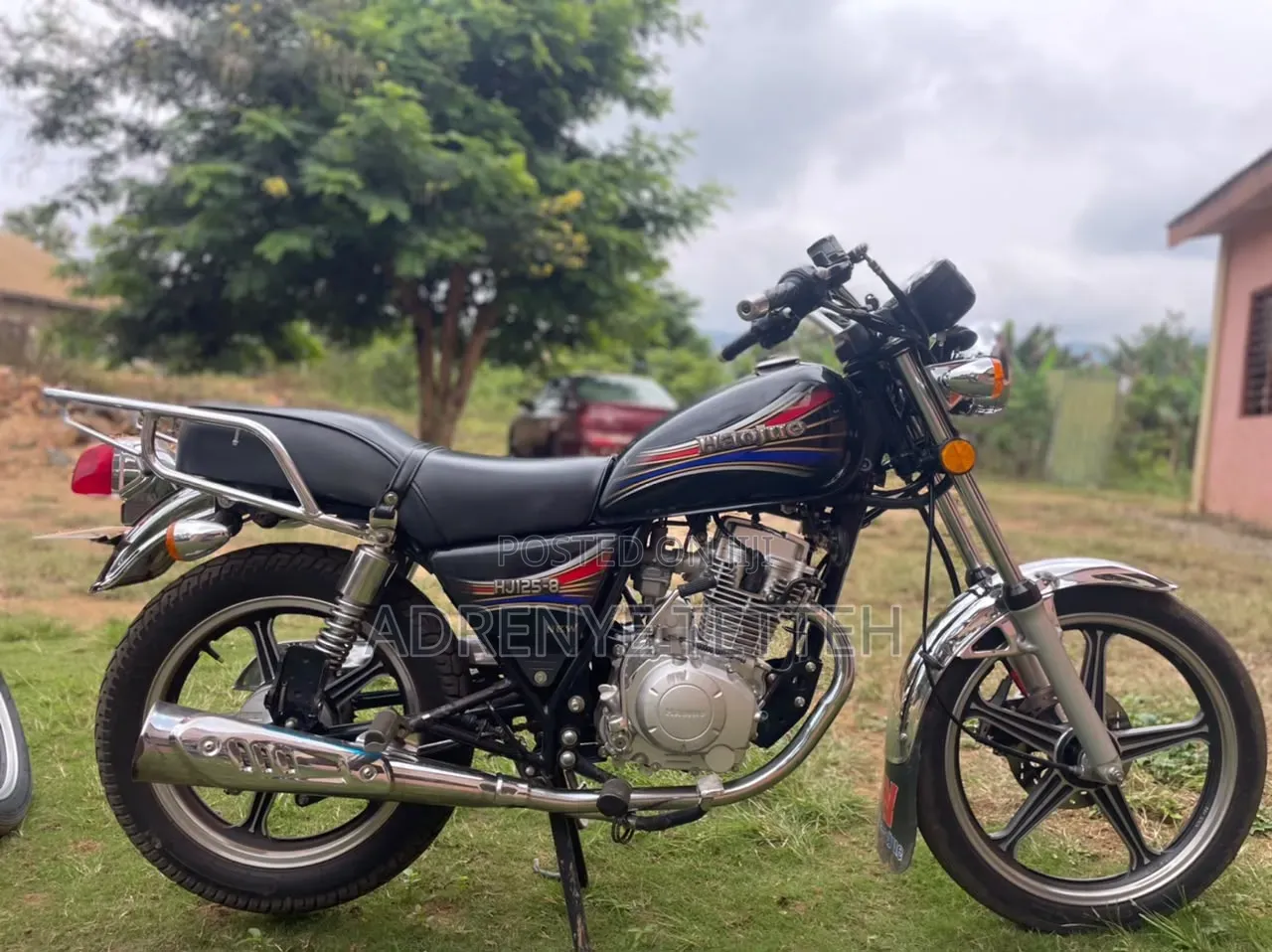 Haojue HJ125-8K 2025 Black