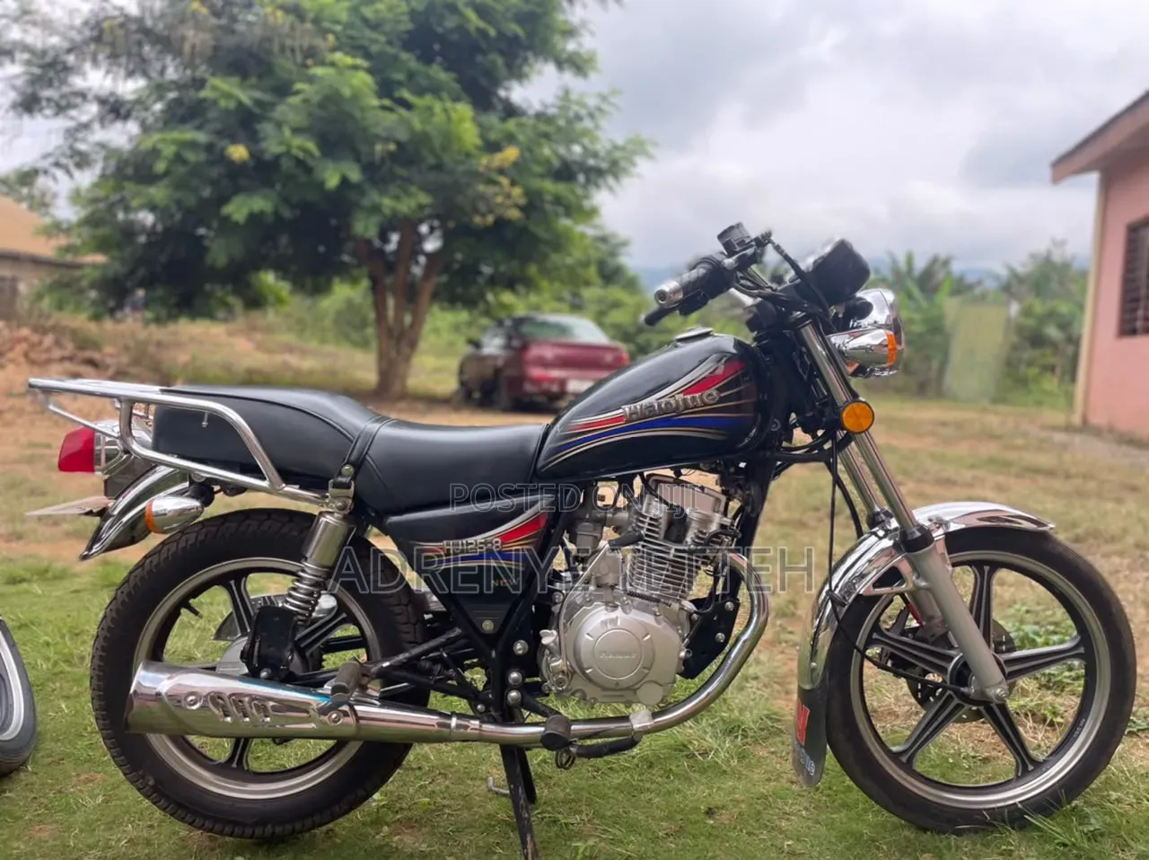 Haojue HJ125-8K 2025 Black