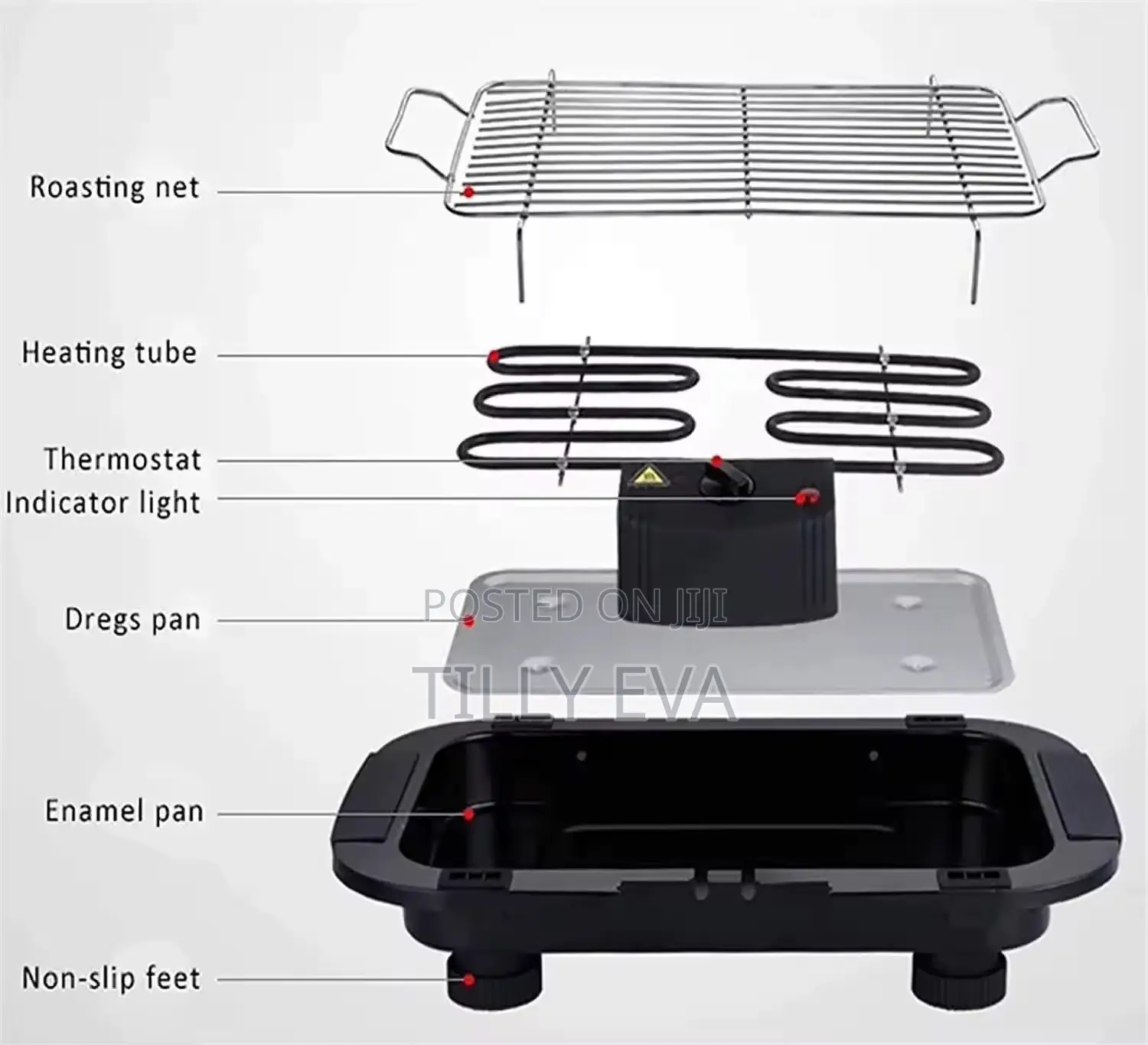Mini Electric Barbecue Grill