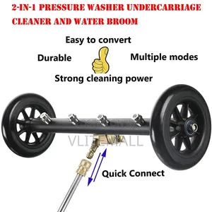 Undercarriage Cleaner and Water Broom