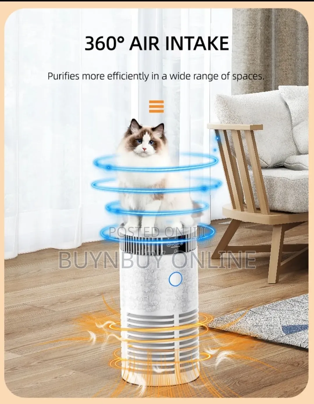 Household HEPA Filter Air Purifier