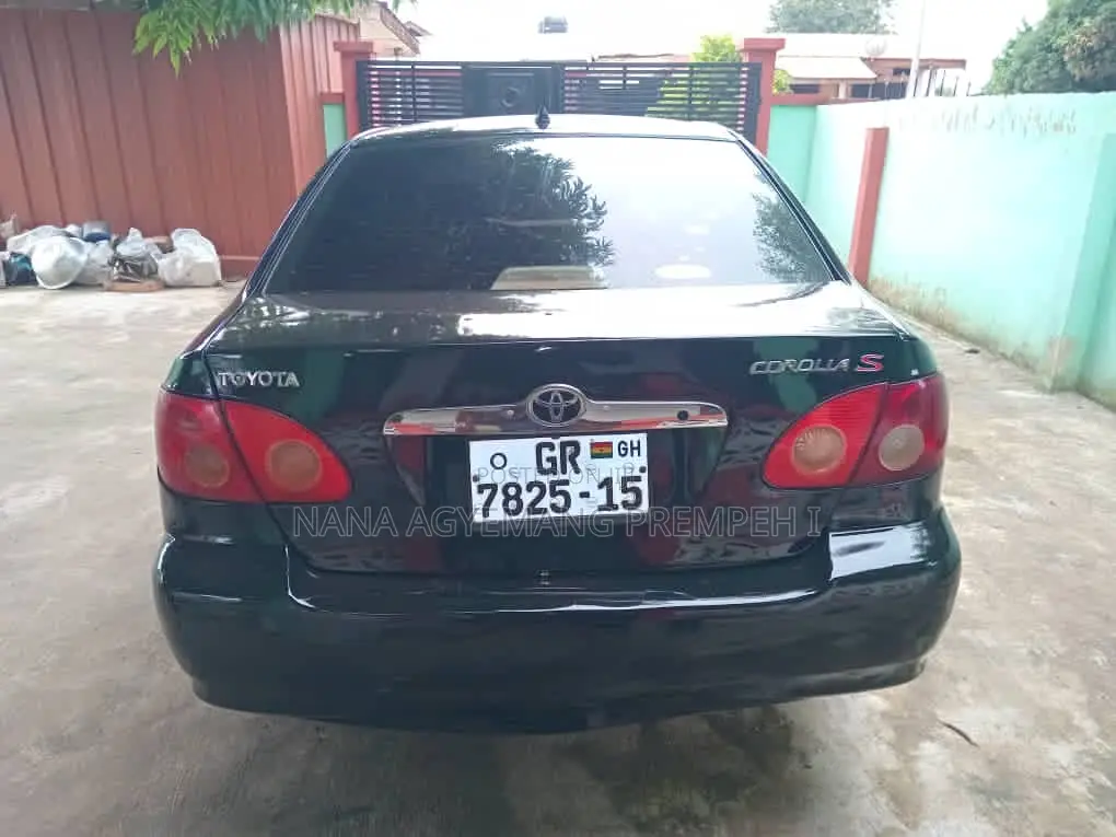Toyota Corolla S 2007 Black