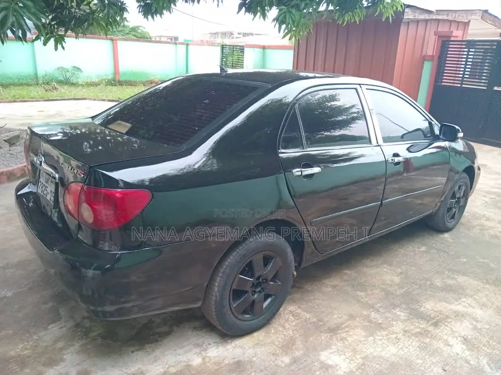 Toyota Corolla S 2007 Black