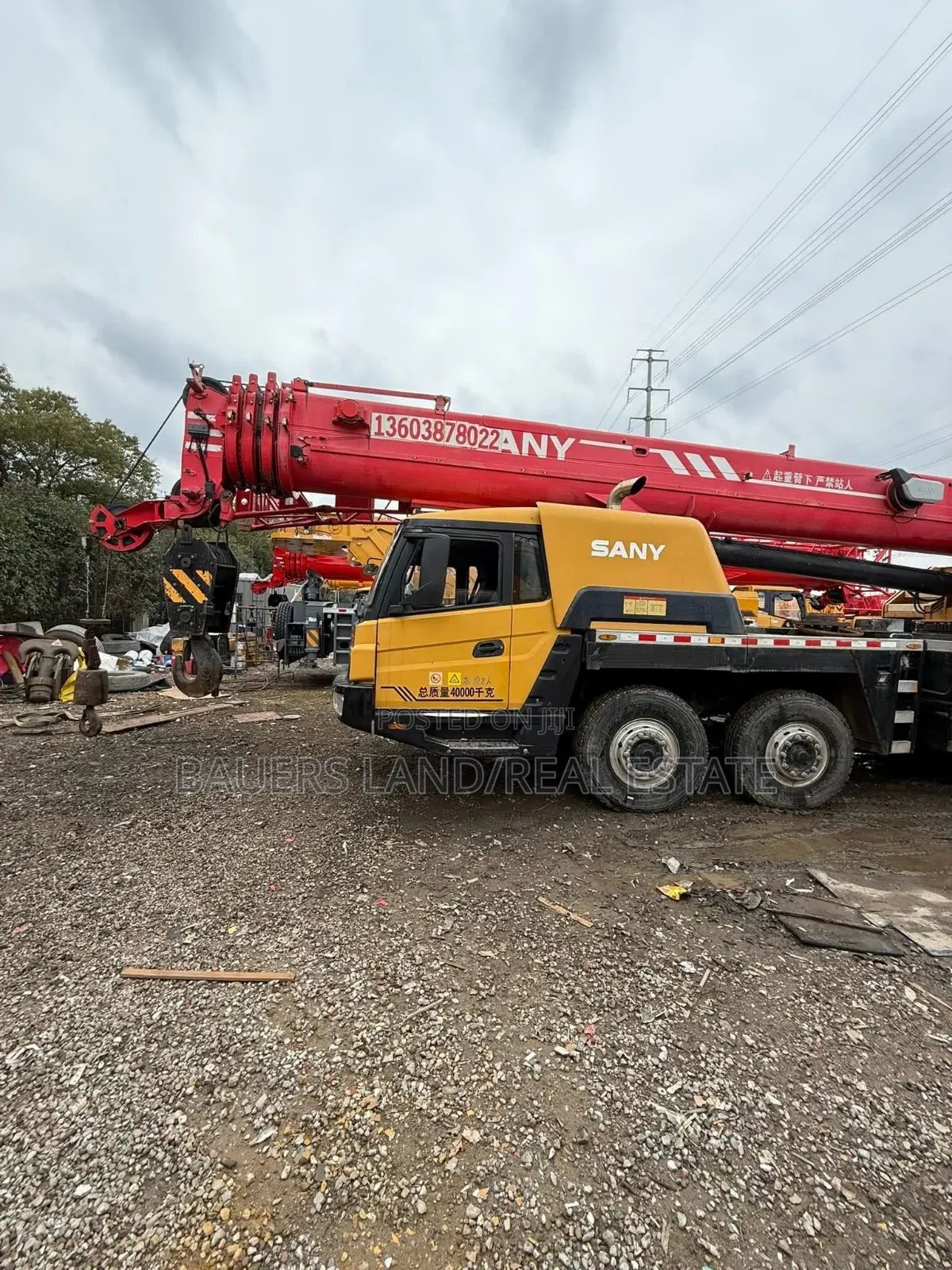 Sany STC Series Hydraulic Truck Crane, Available