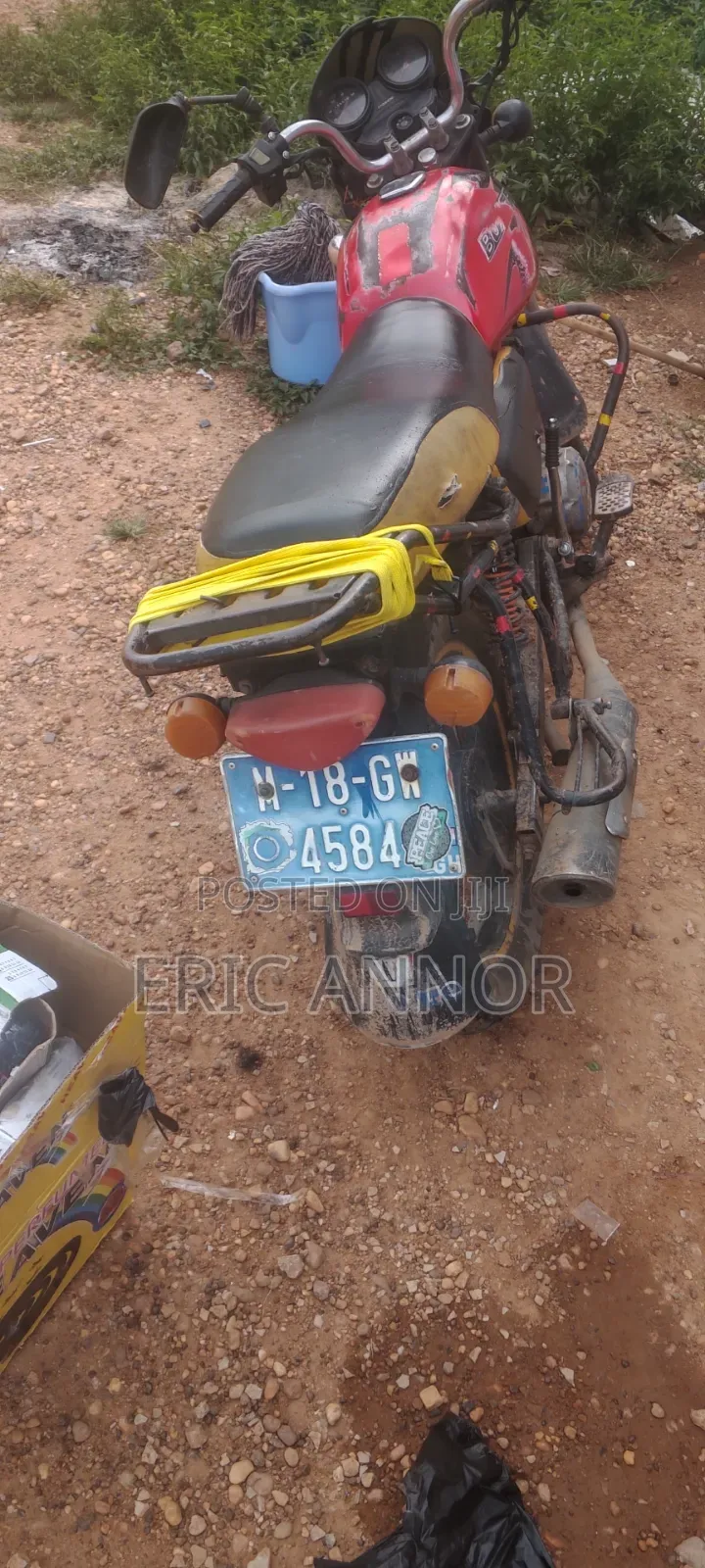 Bajaj Boxer 125 2015 Red