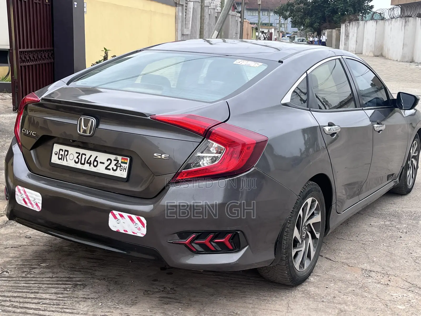 Honda Civic EX Sedan 2018 Gray