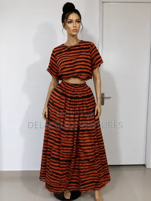 Ankara Colorful Top and Down
