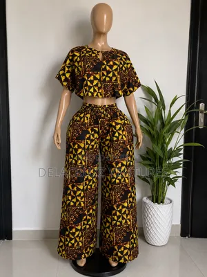 Ankara Colorful Top and Down