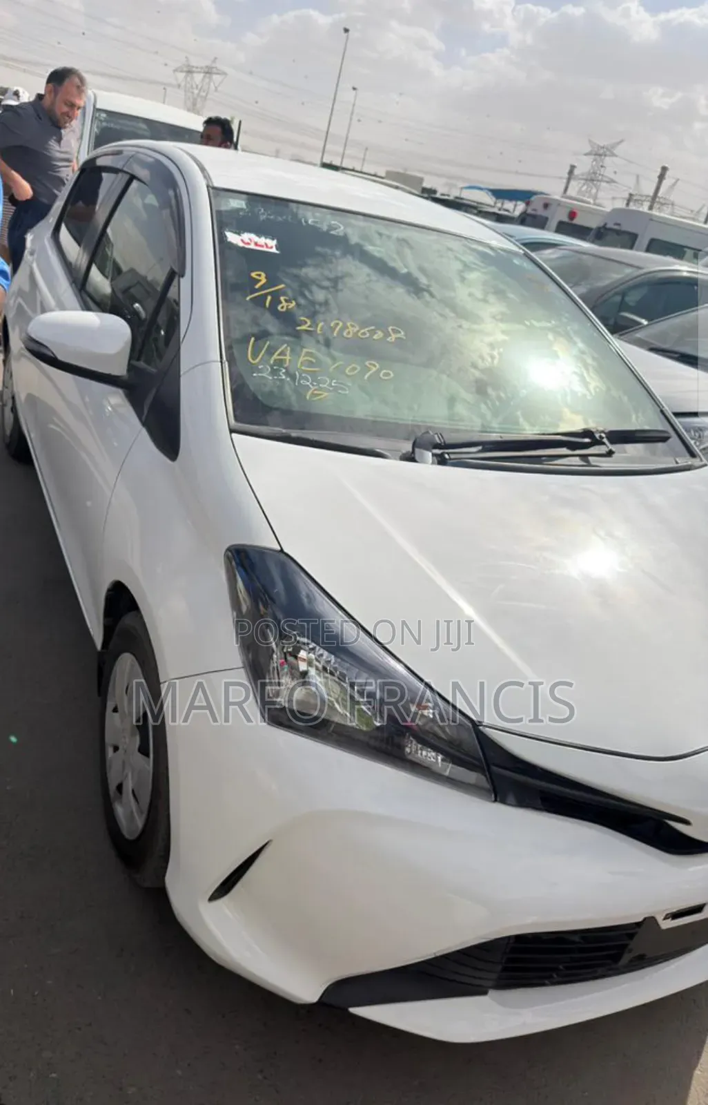 Toyota Vitz 2014 White