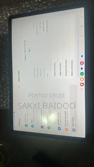 Samsung Galaxy Tab S7 FE 128 GB Gray
