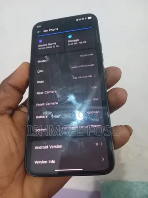 Tecno Spark 40 Pro 128 GB Black