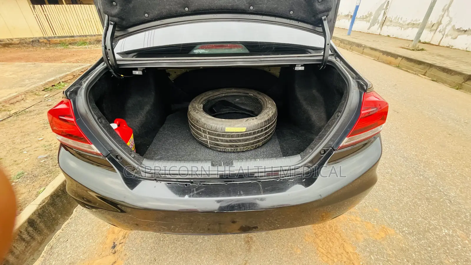 Honda Civic EX 4dr Sedan (1.8L 4cyl CVT) 2014 Black