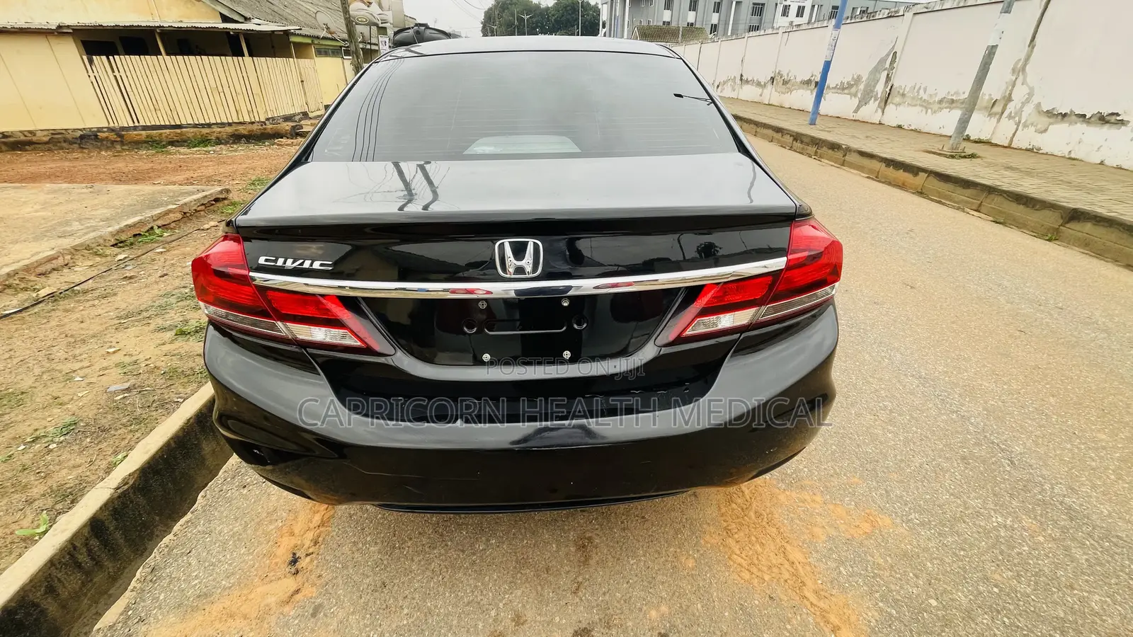 Honda Civic EX 4dr Sedan (1.8L 4cyl CVT) 2014 Black