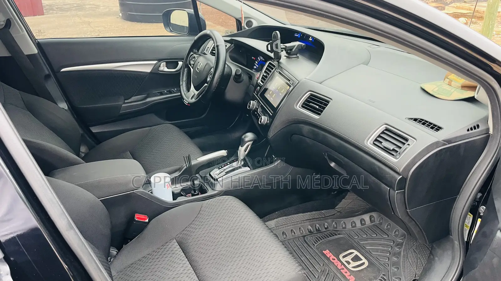 Honda Civic EX 4dr Sedan (1.8L 4cyl CVT) 2014 Black