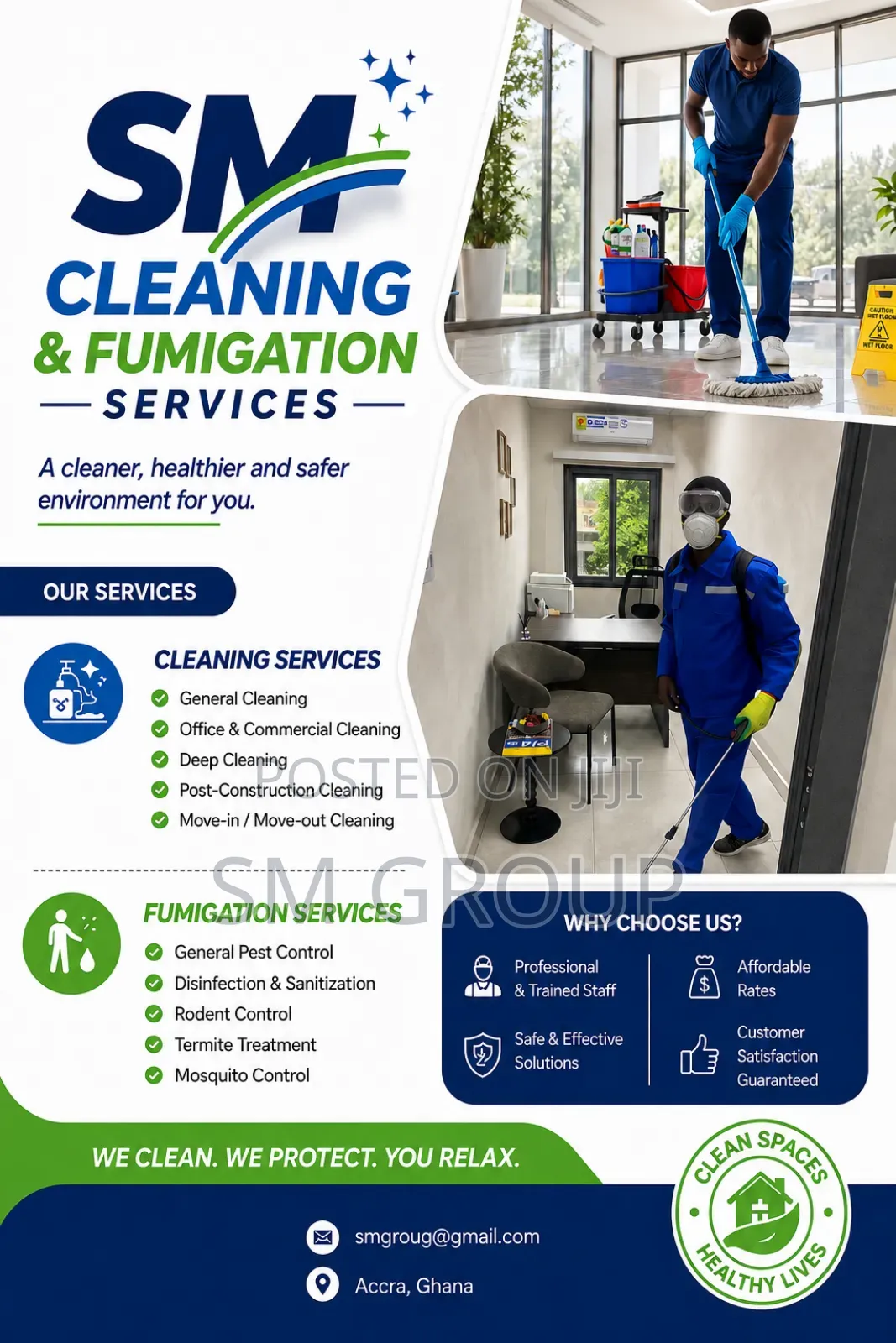 Cleaning and Fumigation