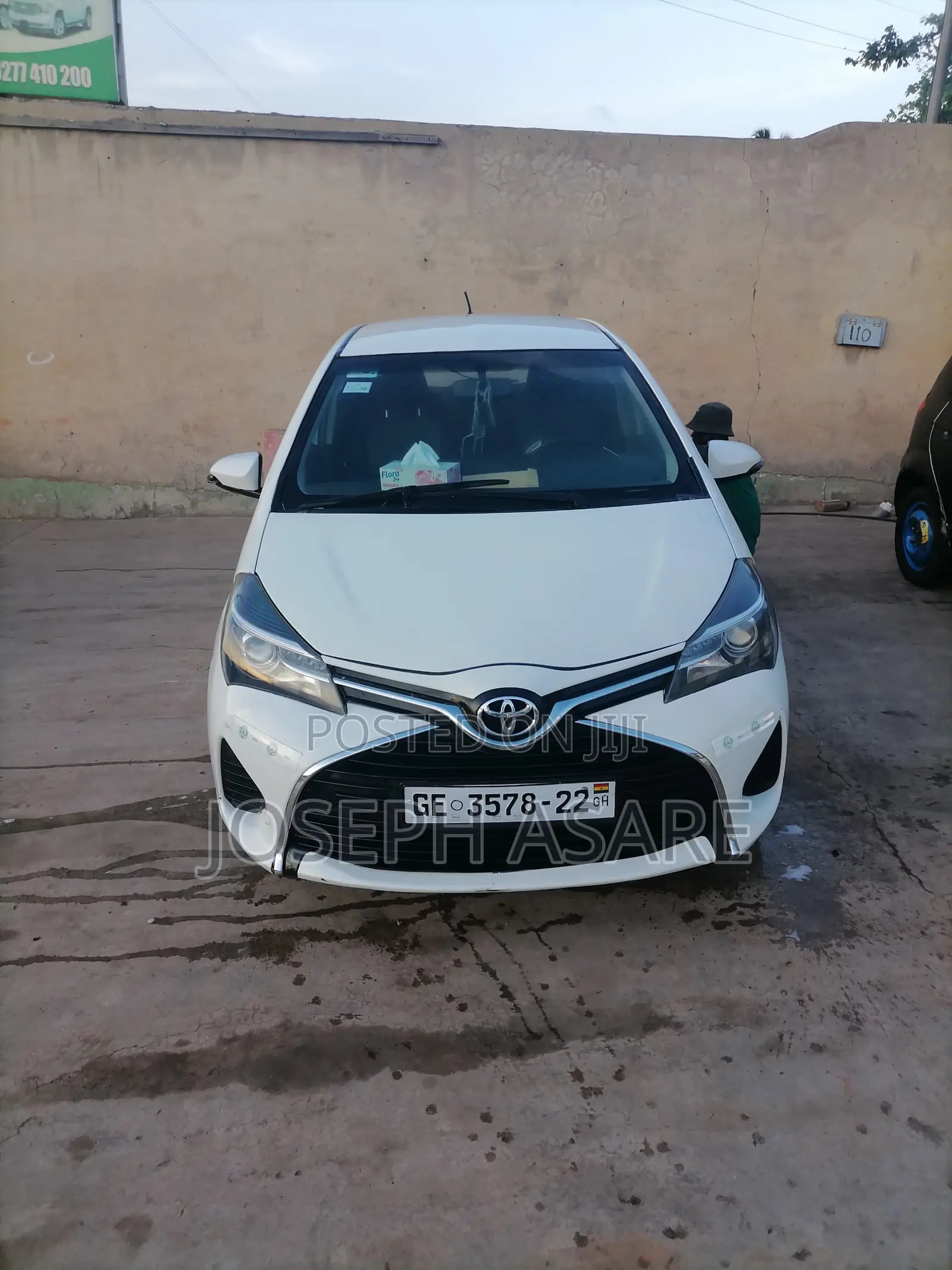 Toyota Yaris 2015 White