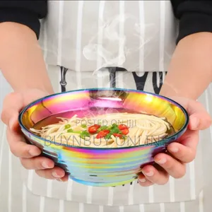 Stainless Steel Dinner Bowls in 7" 8"