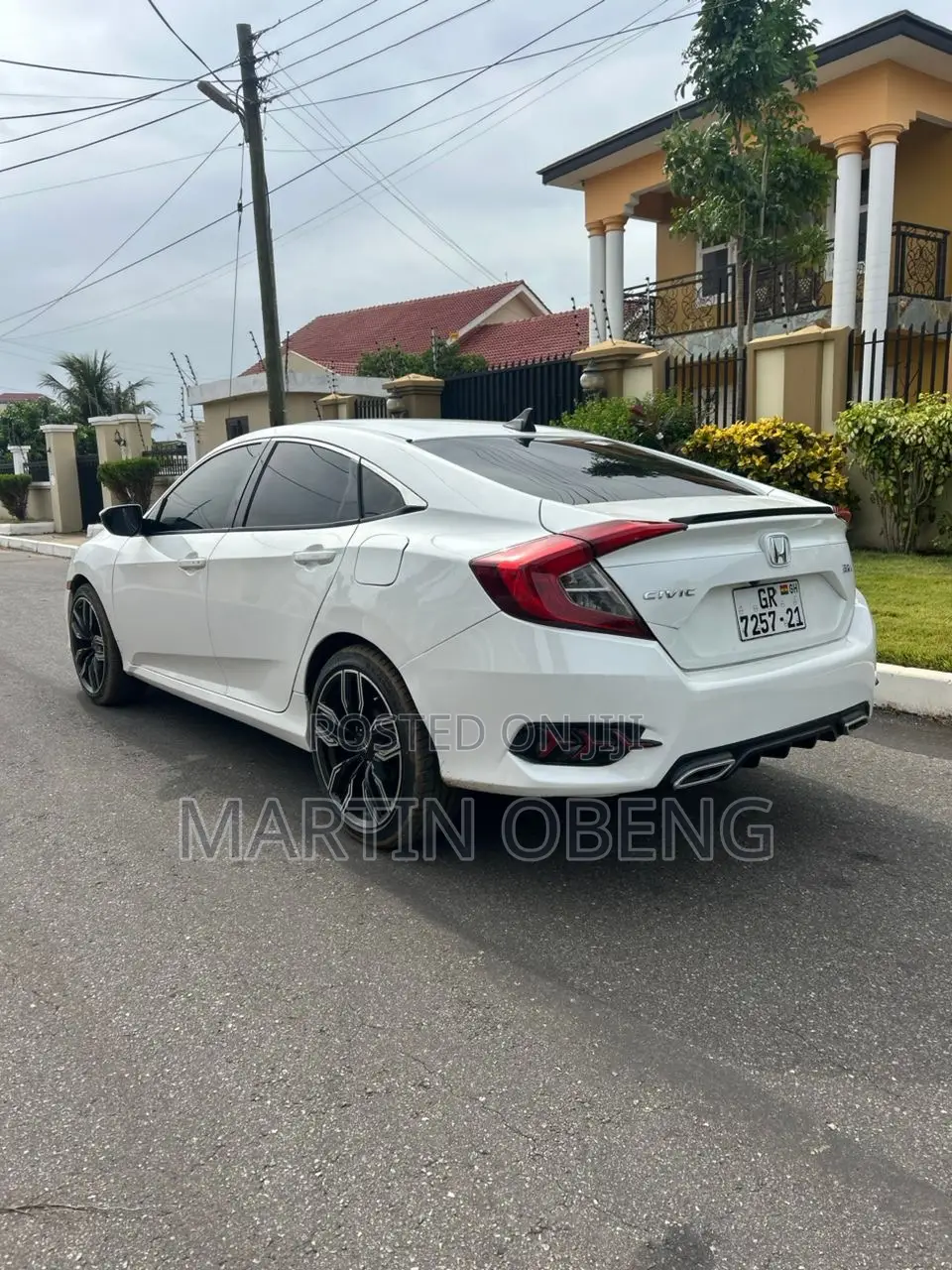 Honda Civic EX-T 4dr Sedan (1.5L 4cyl) 2016 White
