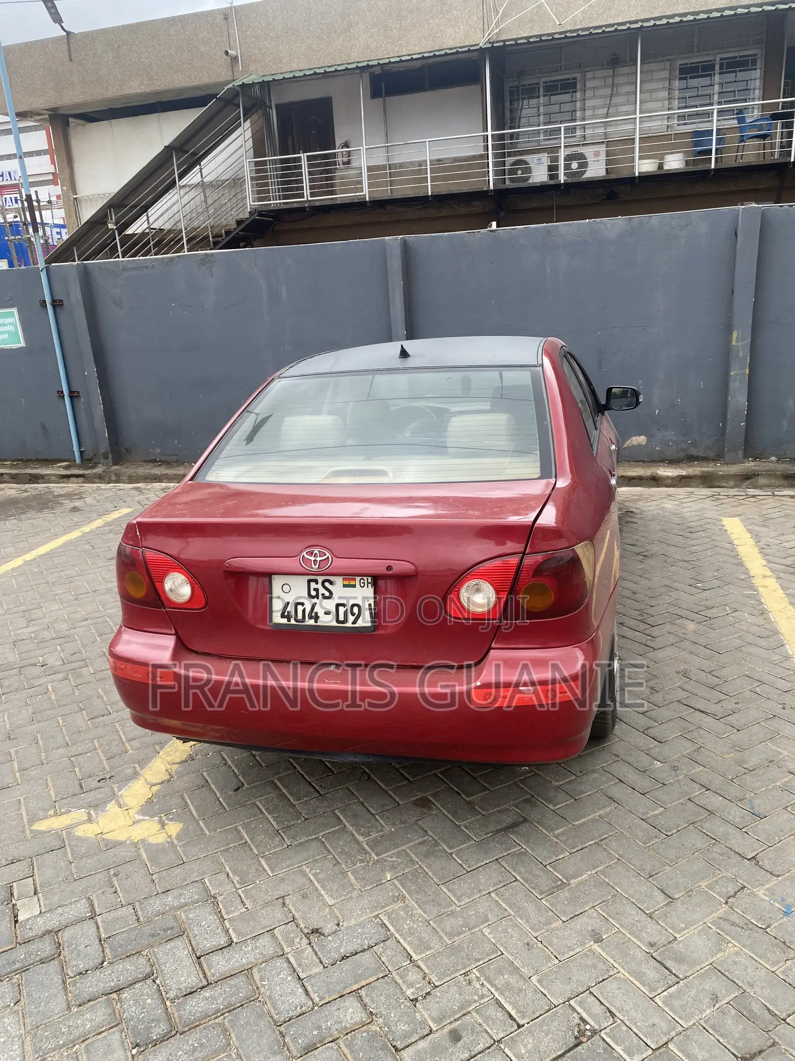 Toyota Corolla 2005 Red