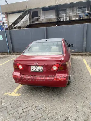 Toyota Corolla 2005 Red