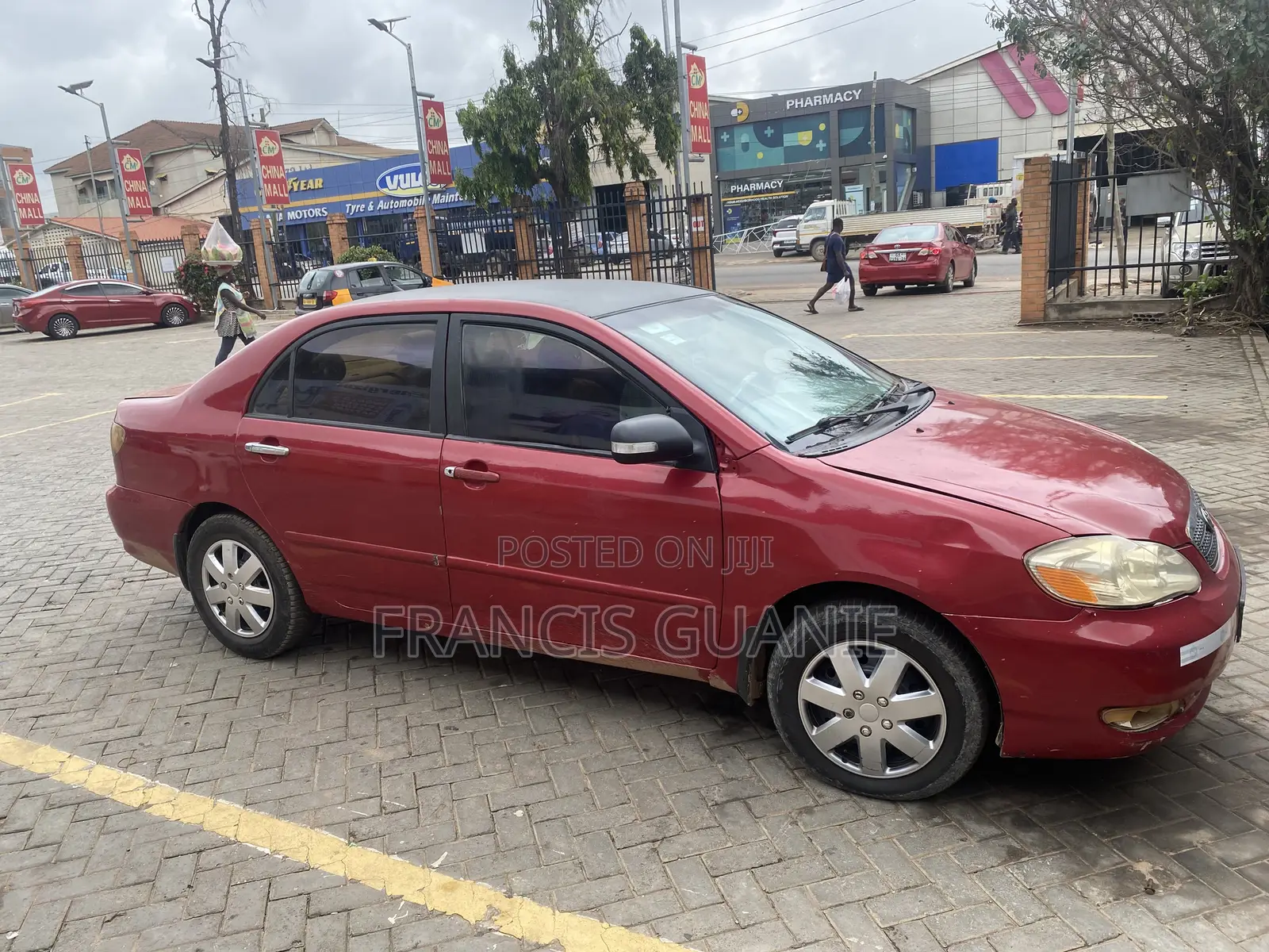 Toyota Corolla 2005 Red