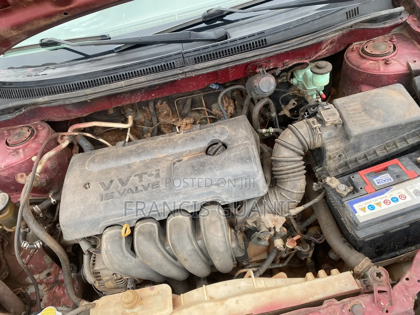 Toyota Corolla 2005 Red