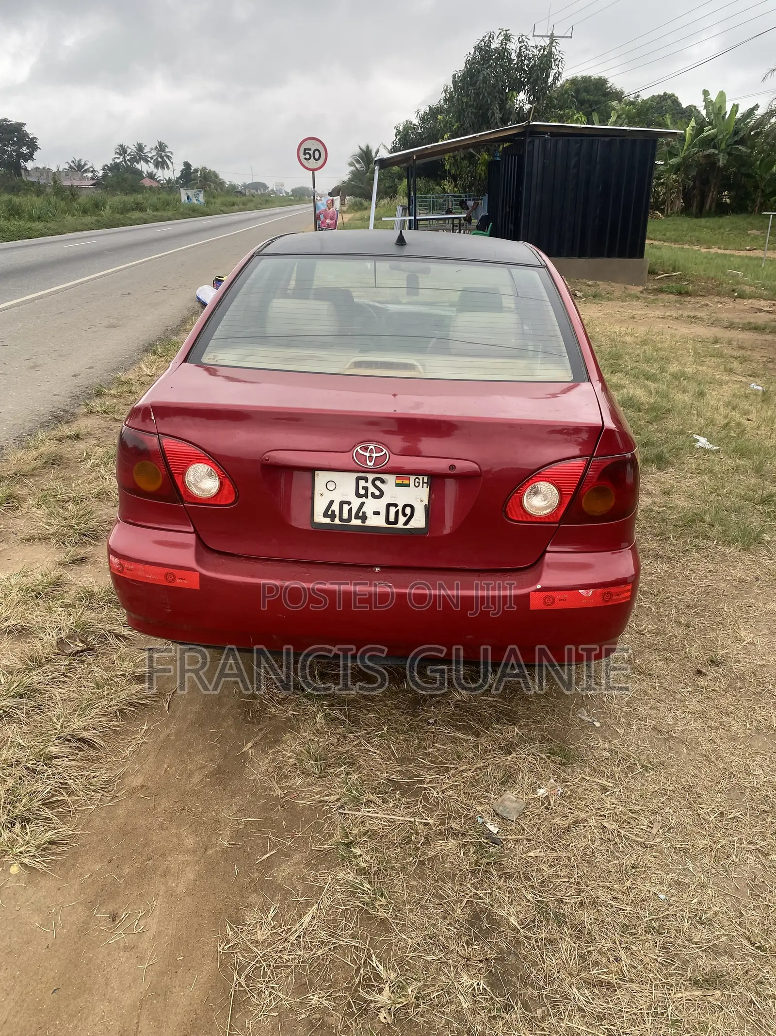 Toyota Corolla 2005 Red